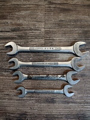 Craftsman SAE double open end wrench set =V= series 4pc Lot