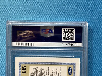 Snake Eyes 1991 Impel G.I. Joe Series 1 #135 Rookie PSA 10