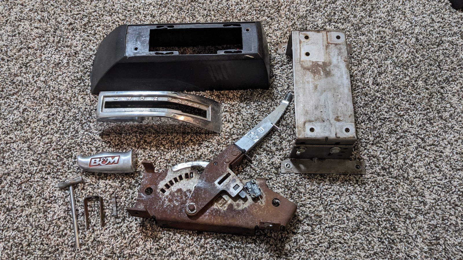 Vintage B&M Z gate shifter FOR PARTS eBay