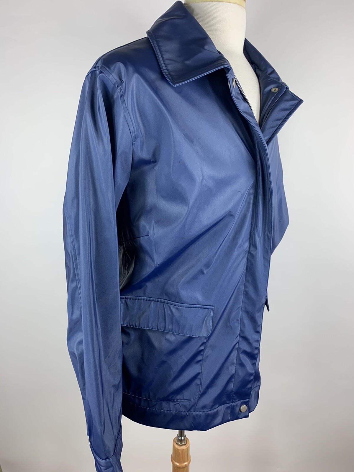 Outbrook Outbrook Woman Size 2X Rain Jacket Full Zip Blue W84 | eBay
