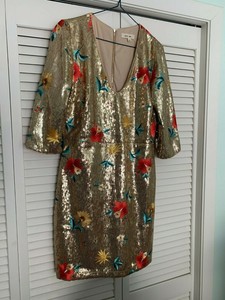 nordstrom gold sequin dress