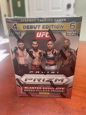 2021 PANINI PRIZM UFC DEBUT EDITION BLASTER BOX MCGREGOR KHABIB JONES CHIMAEV RC