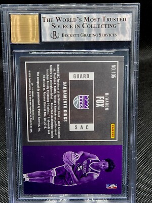 De'Aaron Fox Contenders Finals Ticket rc 【公式通販】