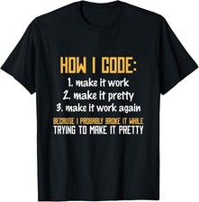 Programmer Coder - Developer Programming Coding T-Shirt Gift Unisex T-Shirt