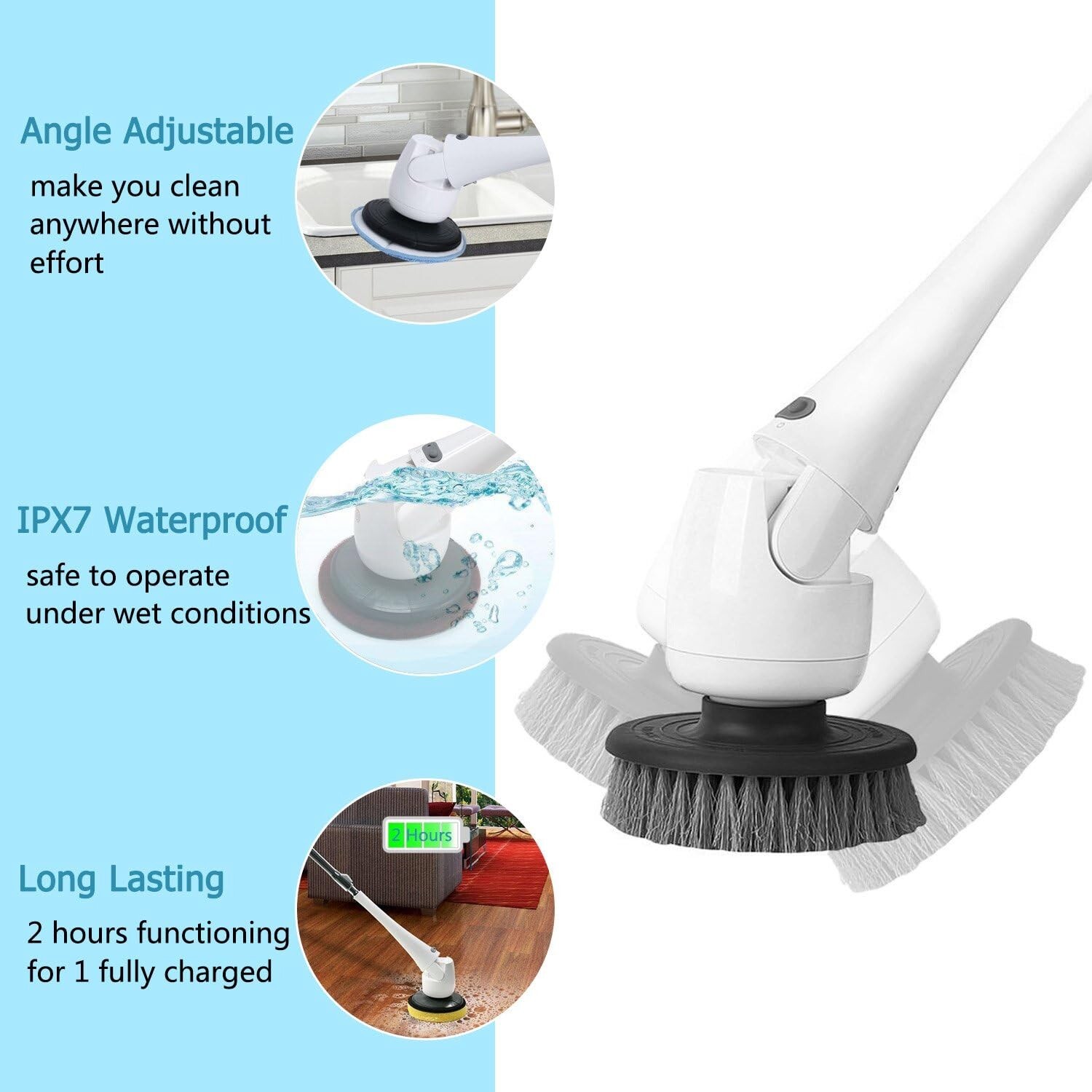 Floor Cleaner Machine Electric Polisher Scrubber Burnisher Buffer eBay