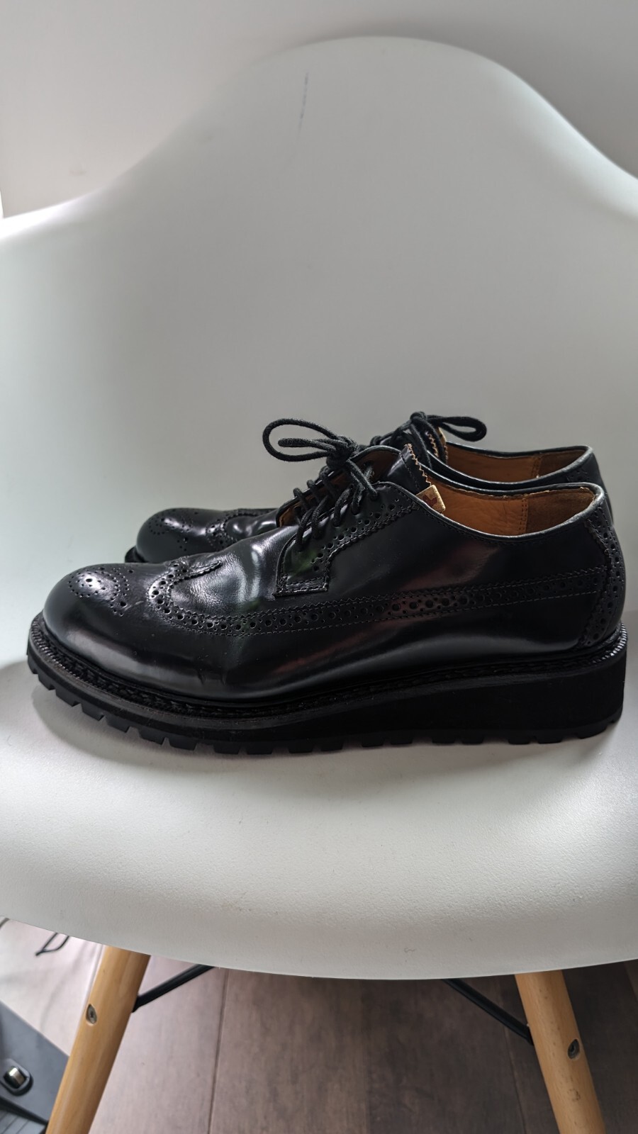 SAOLA Visvim patriziano con wt folk (suola ad anello) taglia 12US