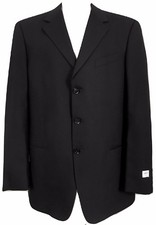 NEW Giorgio Armani Collezioni Sportcoat Jacket  46 L e 56 L Black  ITALY 