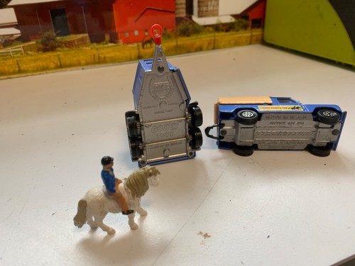 CORGI.1:43.CORGI PONY CLUB..109 LWB LAND ROVER.RICE HORSE BOX TRAILER.PONY.RIDER - Picture 12 of 12