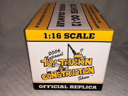 Brand New Oliver OC 12 Diesel Crawler 1/16 Diecast Replica Collectible Spec Cast - Picture 3 of 15
