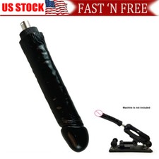 NEW BLACK SEX MACHINE 10 Inch Dildo Attachment for Women AUTO MASTURBATOR