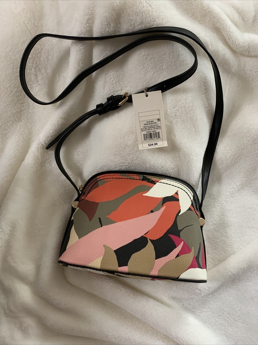 a new day PURSE Tropical Blush Handbag With Adjustable Shoulder