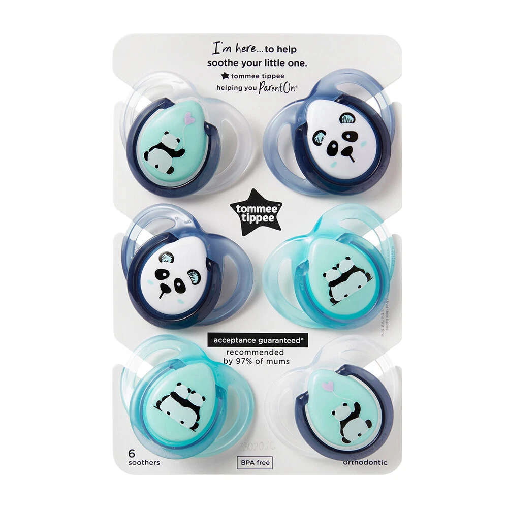 TOMMEE TIPPEE ANYTIME 2 SUCETTES BLEU 0-6M