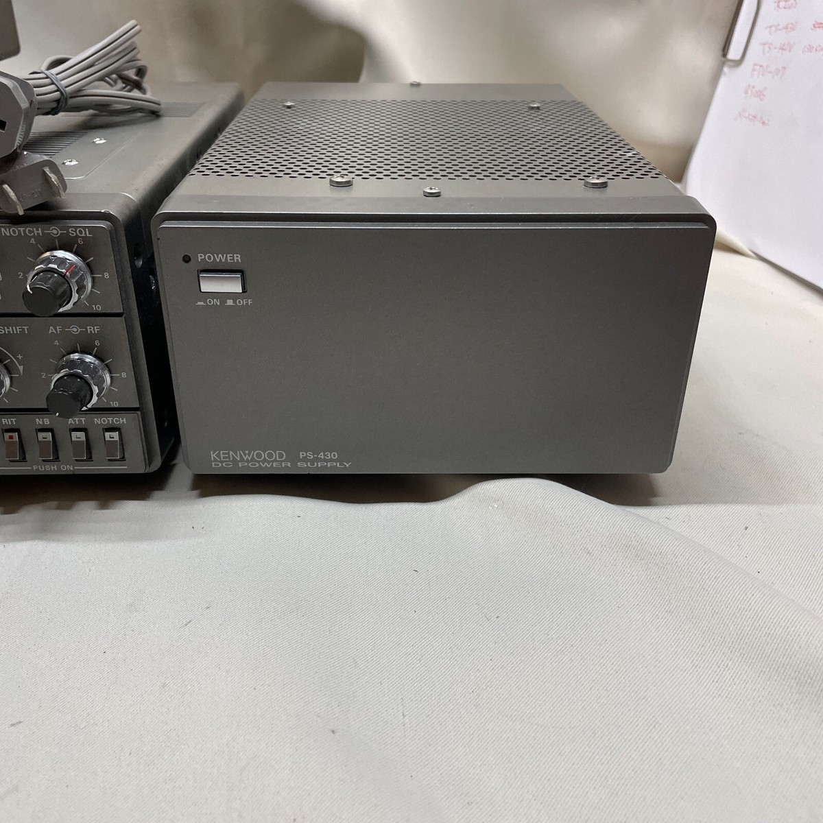 KENWOOD TRIO TS-430S AT-250 SP-430 PS-50 100W Transceiver KENWOOD TRIO TS-430S AT-250 SP-430 PS-50 100W Transceiver