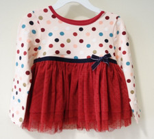 NWT Matilda Jane Ronnie Girls Polka Dot Party Top Size 2
