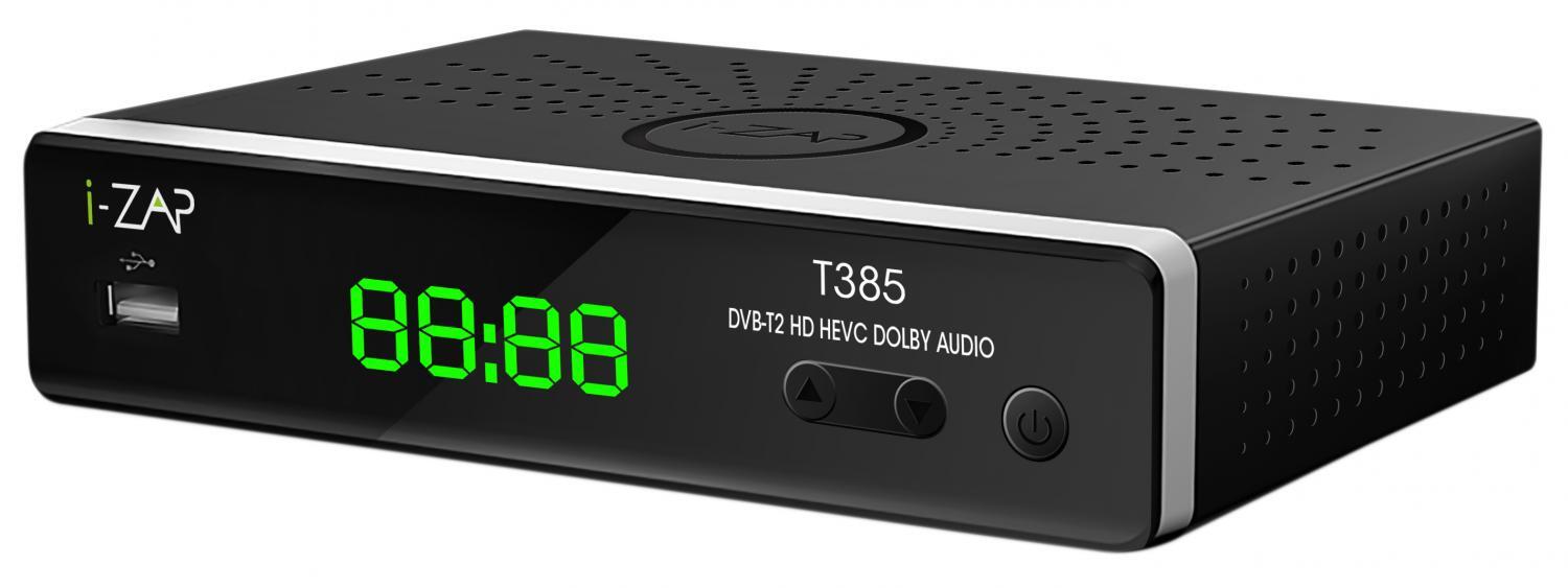 i-Zap Decoder Digitale Terrestre I Zap Black T385