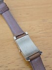Ladies Gruen Curvex Watch Leather Band Brown — photo 4