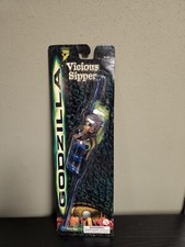 Figura Godzilla Toys Vicious Sipper Straw 1998 de colección nueva sellada