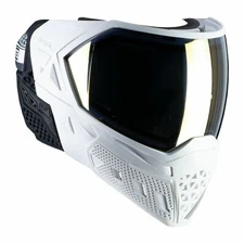Empire EVS Thermal Paintball Goggles Mask  White/White w Ninja & Clear Lens