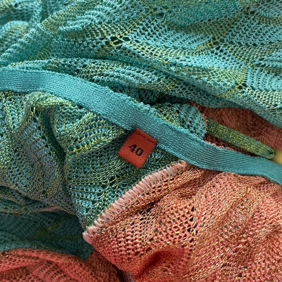 Mono halter Missoni Mare rosa verde Foto 4 de 4