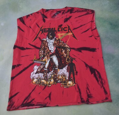 Metalica So I Dub Thee Unforgiven Men's Sleeveless Shirt Size L.