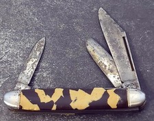 HAMMER BRAND Knife Made in USA 1945-55 By Imperial Standard Equal End Stockman