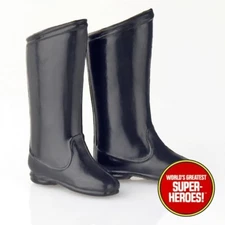 Mego Planet of the Apes Dr. Doctor Zaius Black Boots Repro POTA Figure Parts Lot