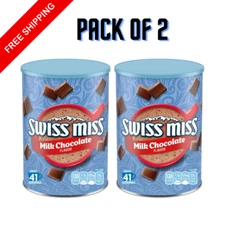 Swiss Miss Milk Chocolate Flavored Hot Cocoa Mix, 45.68 oz. Canister