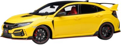 Honda CIVIC TYPE R (FK8) AUTOart 1:18 二台 AUTOart 1/18 Civic Type R (FK8) Limited Edition Sunlight