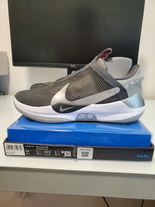 nike adapt bb dark grey