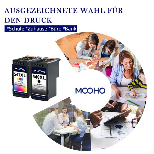 Patronen für Canon PG-540 CL-541 2140 2150 2250 3140 3150 3250 MX 370 525 375 - Zdjęcie 4 z 10