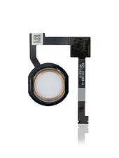 Replacement Home Button With Flex Compatible For iPad Mini 4 (Gold)