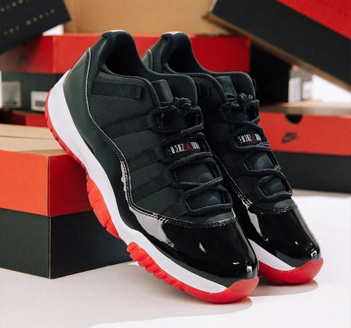 Nike Air Jordan 11 Retro Low Bred FV5104-006 Men's & GS Size New