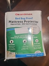 Guardmax bed bug proof mattress protector Sleeper Sofa 60" 72" 5"