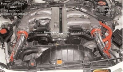 For 1990-1996 Nissan 300ZX VG30DE Non-Turbo Injen Short Ram Cold