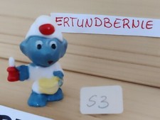 EddS Schlafmütze Schlumpf, m. großem roten "Bommel" Topf sehr hell, original! S3