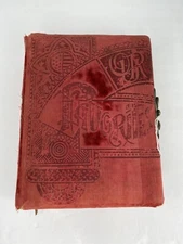 Turn of the Century Album Antique Family Photos Postcard Collection 