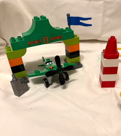 Lego Duplo 10510 Disney Planes Ripslinger's Air Race Complete 2013 Retired