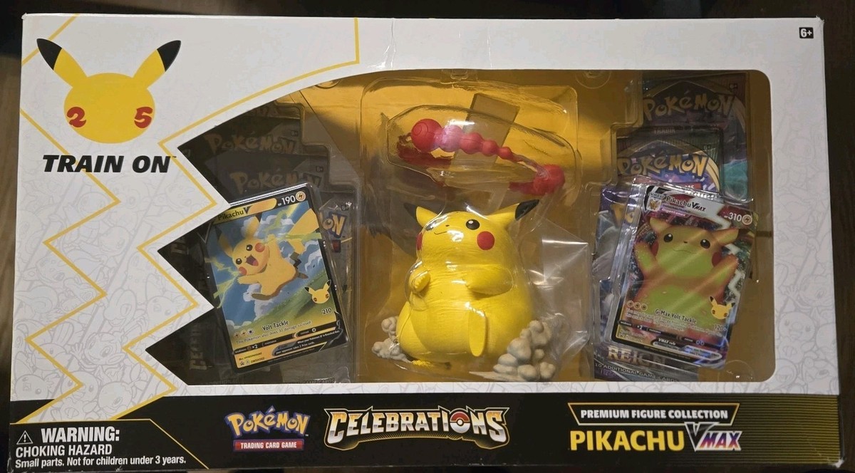 Pokémon TCG Celebrations Premium Figure Collection Pikachu VMAX
