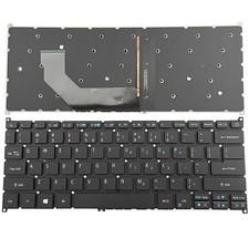 Laptop Backlit Keyboard For ACER Swift 5 SF514-51 N16C4 English US Black New