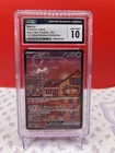 CGC Gem Mint 10 Mew ex 053 Black Star Promo Pokémon Scarlet & Violet 151 UPC