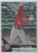 2021 Bowman Platinum Top Prospects Foilboard /299 Yasel Antuna #TOP-47 0l1o