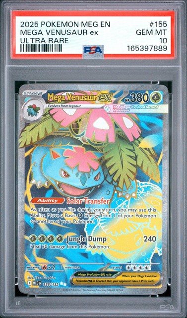 Mega Venusaur ex #155 (Mega Evolution)