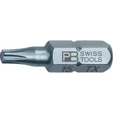 PB Swiss PB C6.400/15 PrecisionBit, Design C 6.3 1/4 Inch, Torx, 25 mm