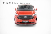 Frontansatz FüR V.1 Ford Transit Custom Mk2 Frontspoiler Spoilerschwert Schwarz