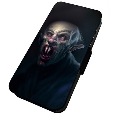 Bedruckte Flip Handyhülle iPhone, Samsung & Huawei Fabelwesen Vampir