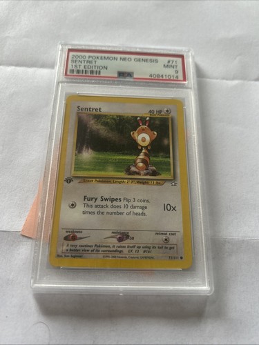 Sentret (1st Edition) graded PSA 9 for sale on eBay