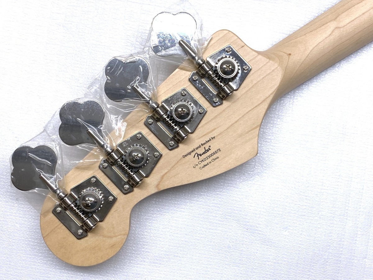 Genuine Fender Squier Jazz J Bass Neck w/KEYS Indian Laurel