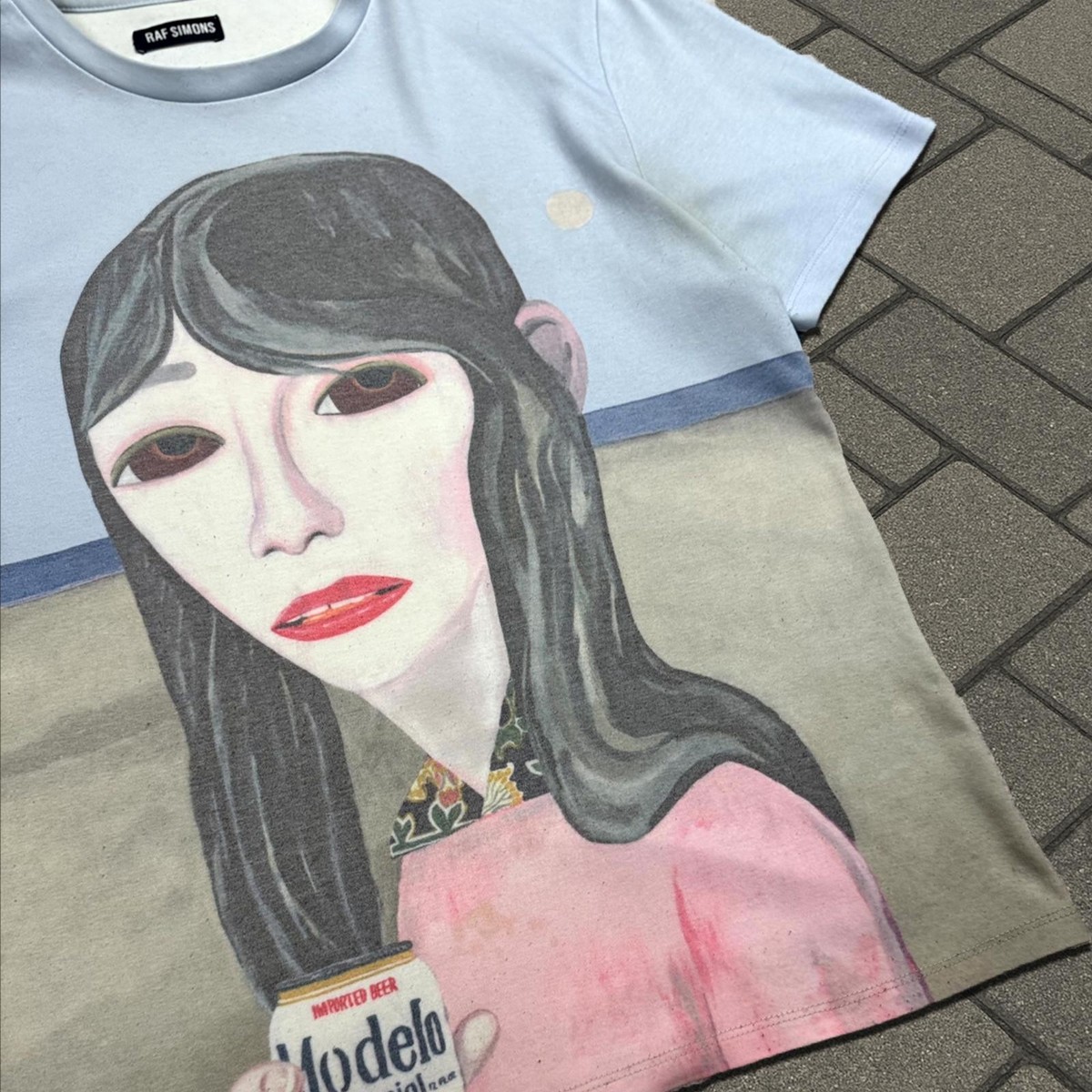 SS13 Raf Simons Brian Calvin 'Alta California' Modelo Tee | eBay
