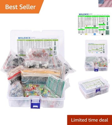 1818PCS DIY Electronics Components Kit Assortment for Arduino