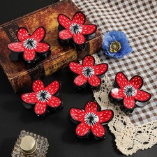 3/6× Stranger Things Demogorgon Flower Hair Clip Accessories Creative Gift